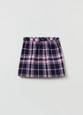Ovs Girls Checked Wrap Skirt
